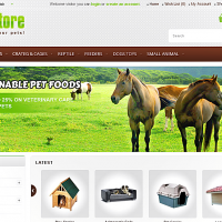 Opencart Free Template - Pets Store